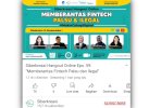 Menghantui, Kominfo Beri Solusi Siberkreasi Hangout Online &ldquo;Memberantas Fintech Palsu dan Ilegal"