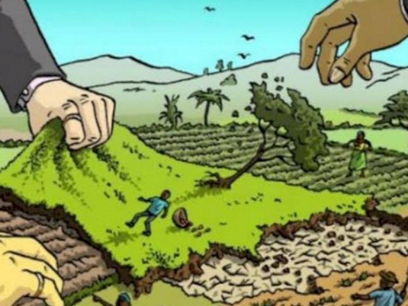 Ilustrasi Mafia Tanah. (INT) 