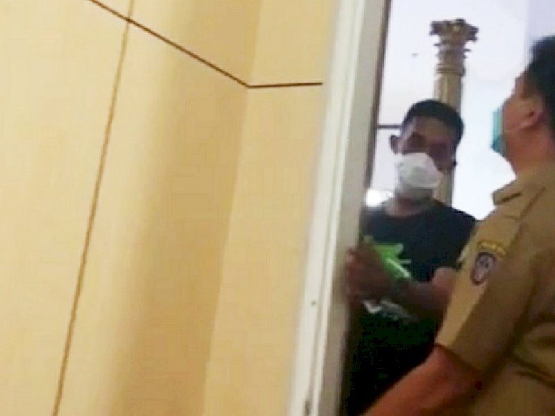 Video viral pembongkaran sebuah kamar di Rujab Gubernur Sulsel non aktif (int)