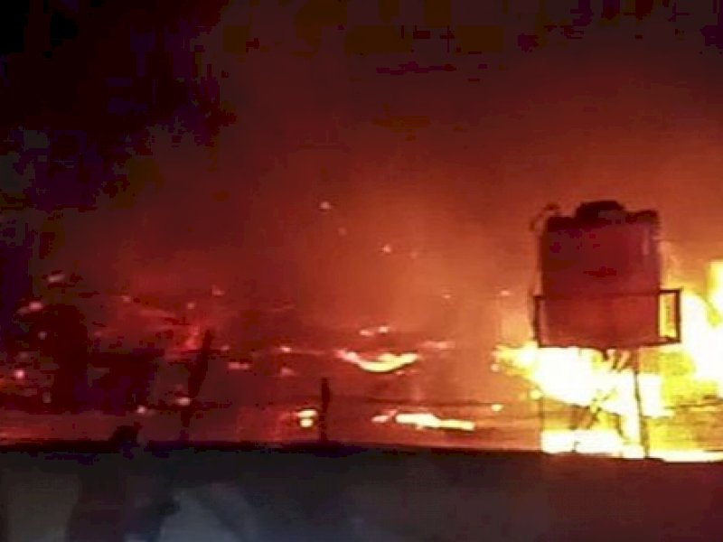 Kebakaran Lapas Tangerang. (INT) 