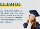 Pendidikan D3 Sudah tak Direkomendasikan Lagi