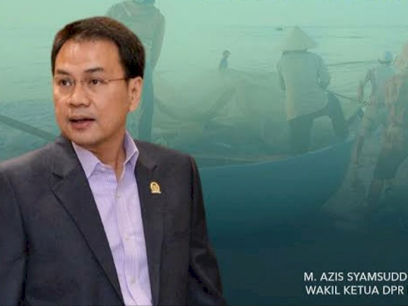 Wakil Ketua DPR RI Aziz Syamsuddin dijemput paksa KPK (int)