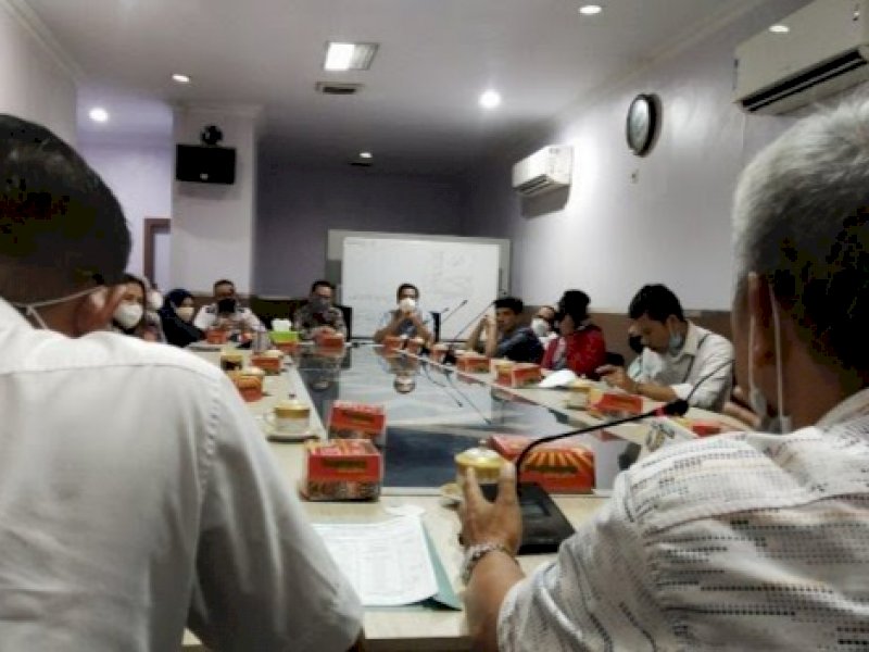 Rapat Dengar Pendapat (RDP) di ruang Komisi B, Rabu (6/10/2021).