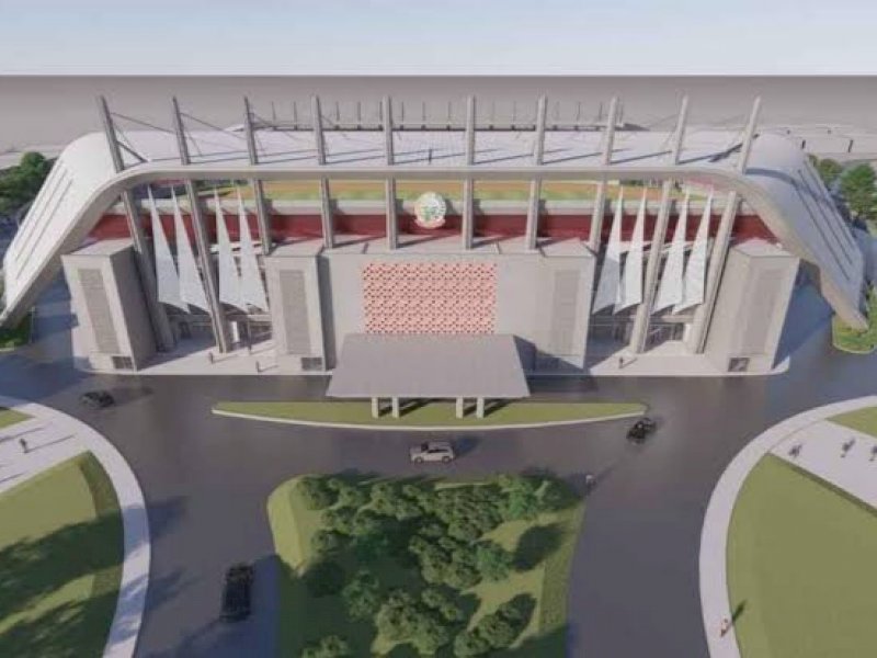 Desain megah Stadion Mattoanging, Makassar.