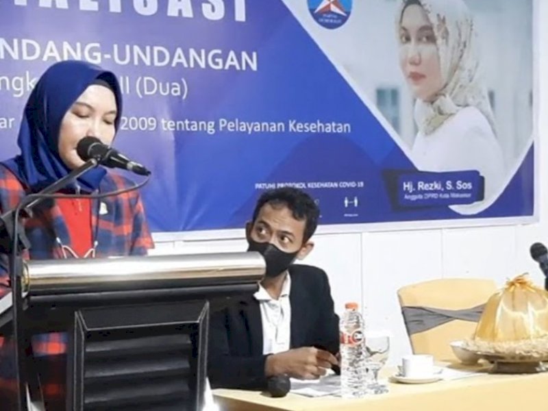 Anggota Dewan Perwakilan Rakyat Daerah  Kota Makassar, Rezki.