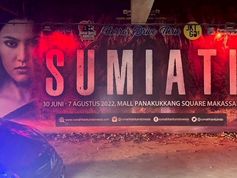 Rumah Hantu Sumiati hadir di Mall Panakkukang. 