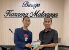 Ketua DPRD Makassar Rudianto Lallo-Sekretaris Dubes Kazakhstan Saling Lempar Pujian