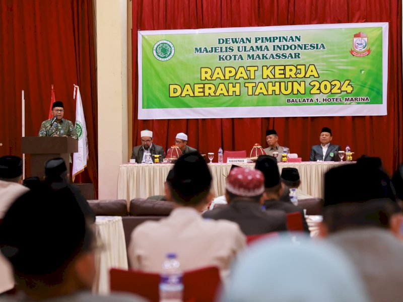 Pembukaan Rakerda MUI Makassar di hotel Marina
