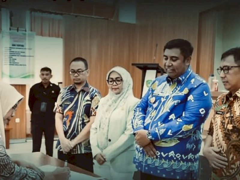 Chaidir Syam, didampingi oleh Sekretaris Daerah, Andi Davied SyamsuddiN, secara resmi membuka kegiatan lintas perangkat daerah