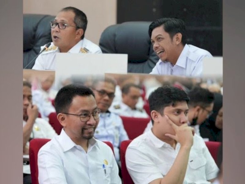  Bapenda Makassar Hadiri Rakor Pelaksanaan Perayaan Hari Raya Idul Fitri 1445 H