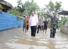Pantau Banjir, Bupati Pinrang Minta Tetap Waspada 