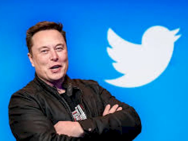 Elon Musk beli Twitter. (Int)