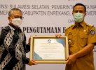 Gubernur Andi Sudirman Raih Penghargaan BPPB Kemendikbudristek RI 