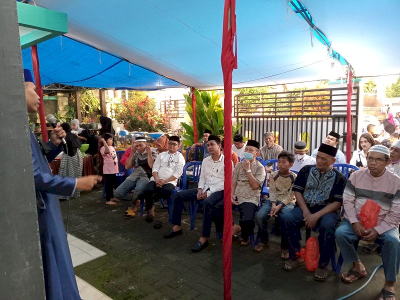 Ketua DPRD Rudianto Lallo buka bersama warga Gowa. (Ist)