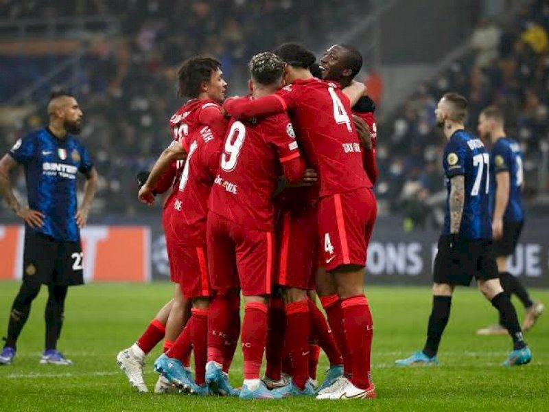 Liverpool meraih kemenangan di kandang Inter Milan di leg 1 babak 16 besar Liga Champions dini hari tadi.
