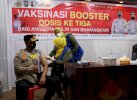 Seluruh Personel Polres Wajo Lakukan Vaksinasi Booster 