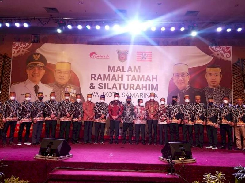 Bupati Bone dan rombongan silaturahmi Wali Kota Samarinda. (Ist)