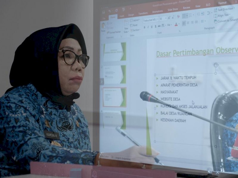 Pejabat Sekretaris Daerah Kabupaten Gowa, Kamsina. (Ist)