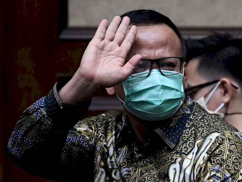 Eks Menteri Kelautan dan Perikanan Edhy Prabowo. (Int)
