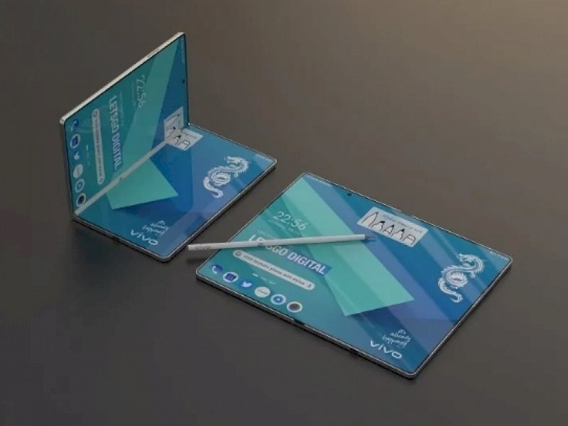 Ponsel lipat Vivo Nex Fold siap meluncur di April 2022. (Int)