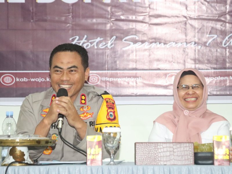 Kepala Kepolisian Resor (Kapolres) Wajo AKBP Muhammad Rosid Ridho, S.I.K. (Foto: dok humas)