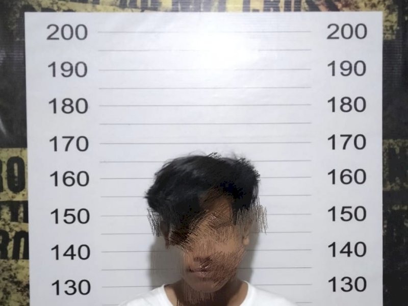 Pelaku ditangkap Polsek Tamalanrea. (Ist)
