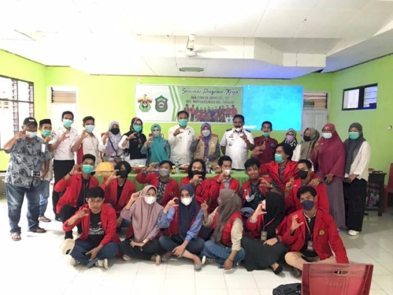 Kegiatan KKN mahasiswa Unhas di Takalar. (Ist)