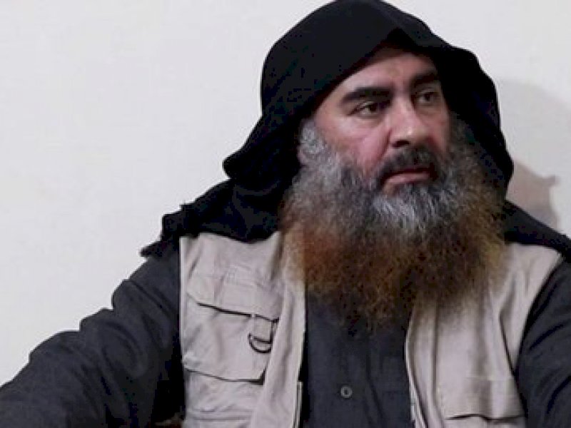 Abu Bakar al-Baghdadi mantan pemimpin ISIS yang tewas meledakkan diri. (Int)