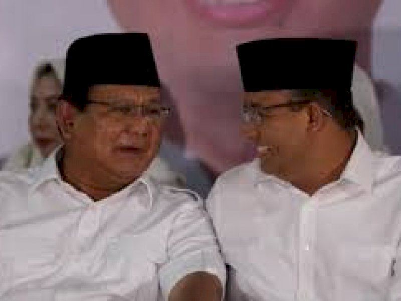 Prabowo Subianto dan Anies Baswedan. (Int)