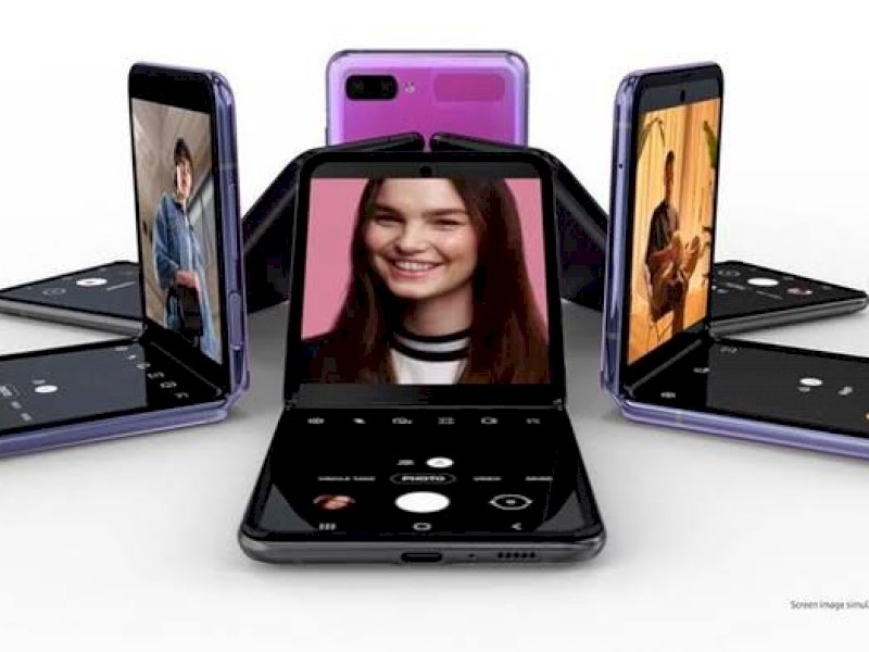 Samsung siap rilis ponsel lipat harga terjangkau. (Net)