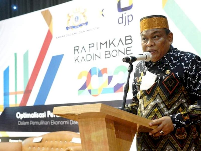 Bupati Bone Andi Fahsar M Padjalangi. (Ist)