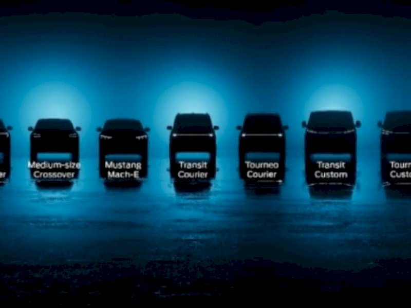 Ford akan keluarkan beberapa mobil listrik pada 2024
 (Int)