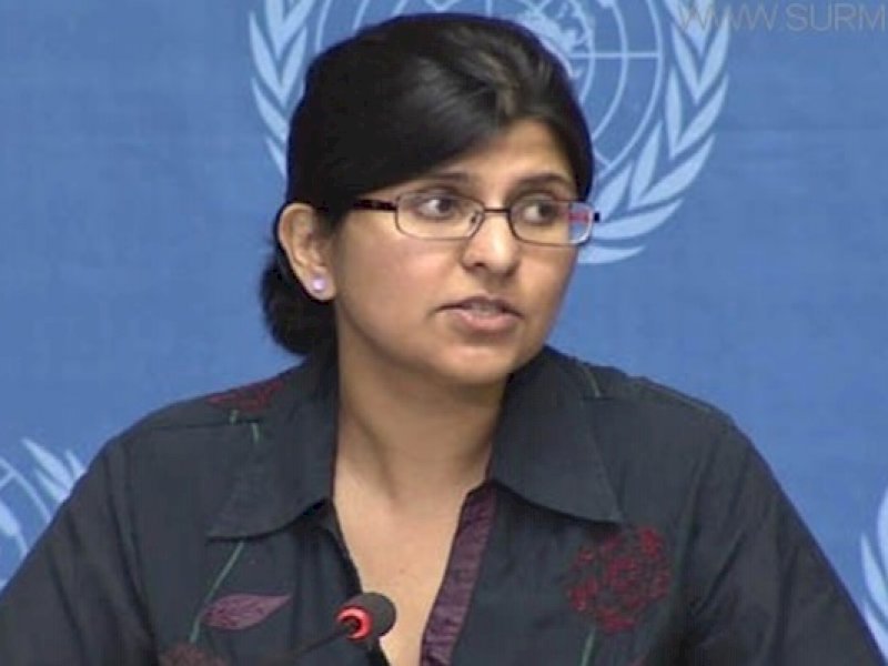 Ravina Shamdasani, juru bicara Komisaris Tinggi PBB untuk Hak Asasi Manusia (OHCHR). (Int)