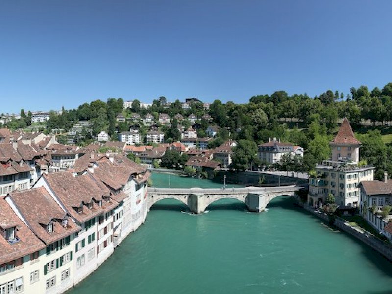Pemandangan Sungai Aare di Swiss nan indah namun mematikan. (Int)