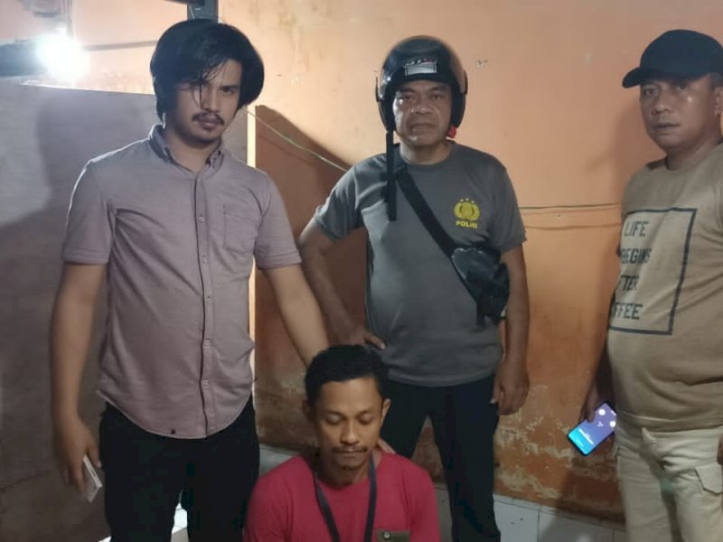 Pelaku pencuri ponsel di Puskesmas Siwa, Wajo diamankan polisi. (Ist)