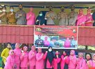 Usai Bedah Rumah Warga Majauleng, Polres Wajo Salurkan Sembako