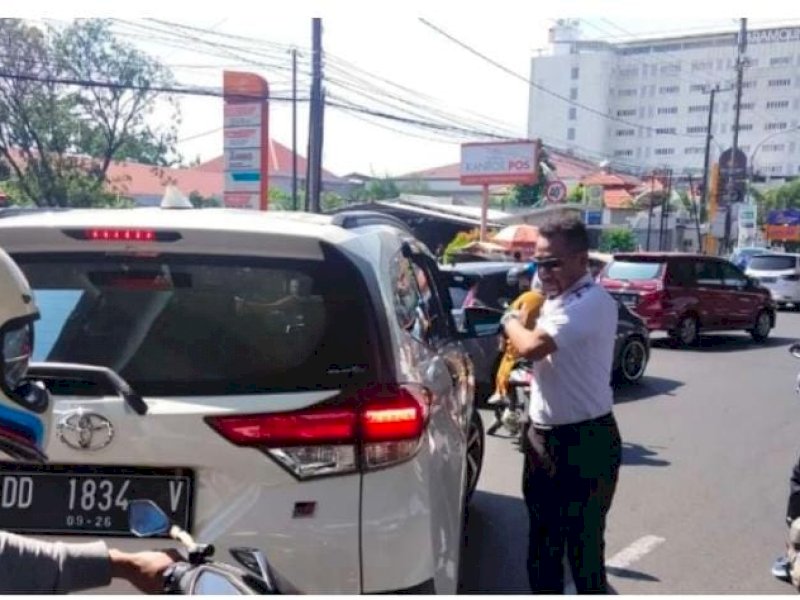 Kadishub Makassar Iman Hud urai kemacetan. (Ist)