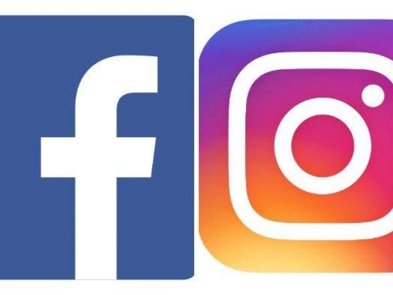 Foto logo Facebook dan Instagram
 (Int)