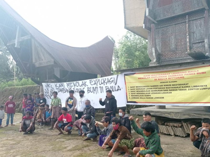Masyarakat tolak rencana penambangan di Tana Toraja.