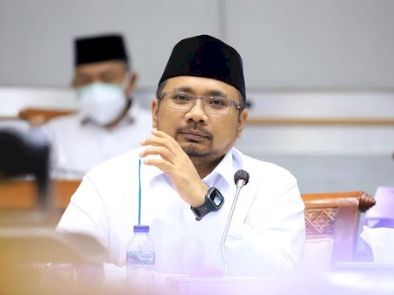 Menteri Agama (Menag) Yaqut Cholil Qoumas. (Foto: ist)