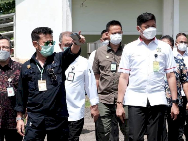 Menteri Pertanian, SYL kunjungan kerja di Kabupaten Gowa, Sabtu (09/01/2021).
