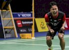 Semifinal Thomas Cup 2022, Indonesia Ungguli Jepang, Anthony Libas Kento Momota