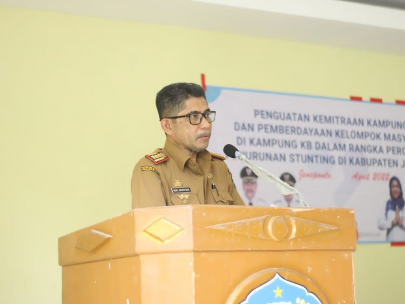 Sekda Kabupaten Jeneponto, Muh Arifin Nur. (Ist)