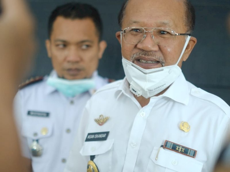 Bupati Jeneponto Iksan Iskandar. (Ist)