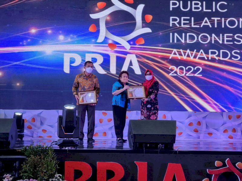 Pemkab Gowa kembali meraih penghargaan PRIA 2022 Kategori Terpopuler di Media Cetak Tahun 2021. (Ist)