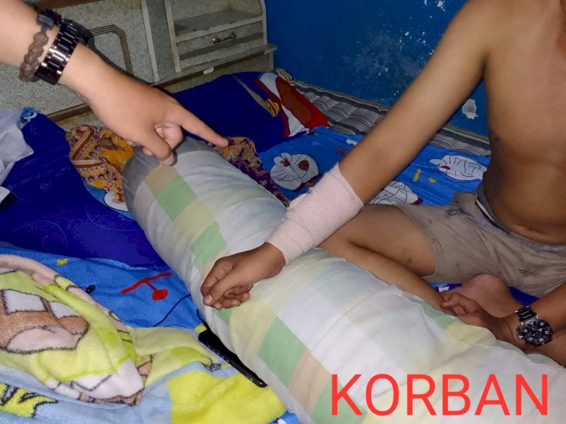 Korban penganiayaan menjalani perawatan. (Ist)