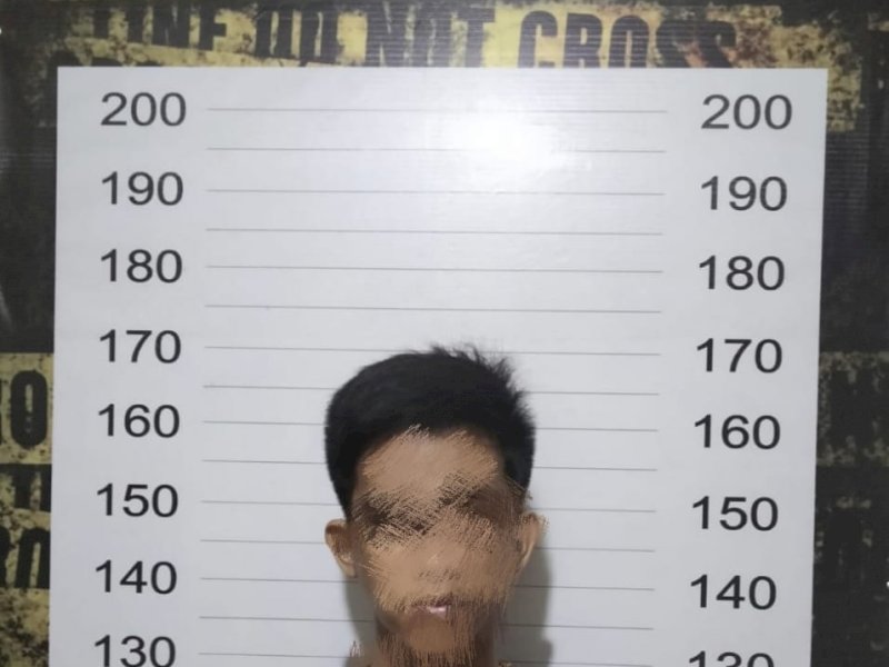 Pelaku penggelapan smartphone ditangkap polisi. (Ist)