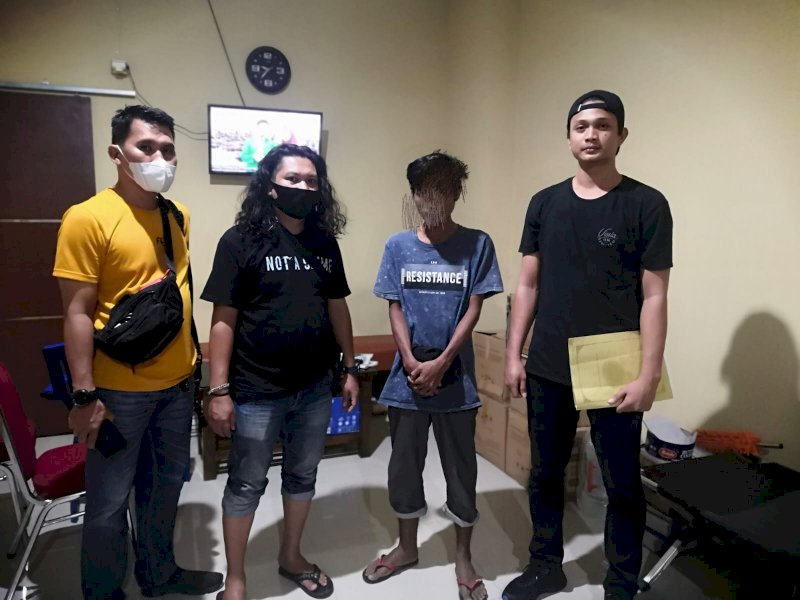 Pelaku penggelapan kendaraan Eric kembali ditangkap polisi di Sidrap. (Ist)