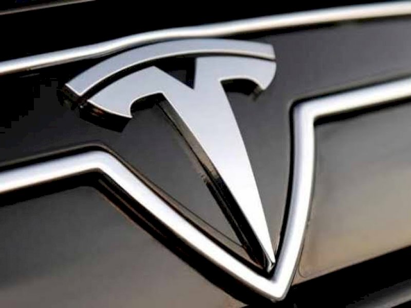 Foto lambang Mobil Tesla. (Net)