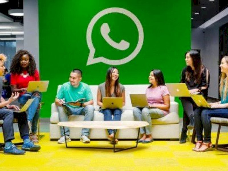 Kantor pusat WhatsApp di California AS. (Int)